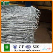 pvc coated double loop fence for house